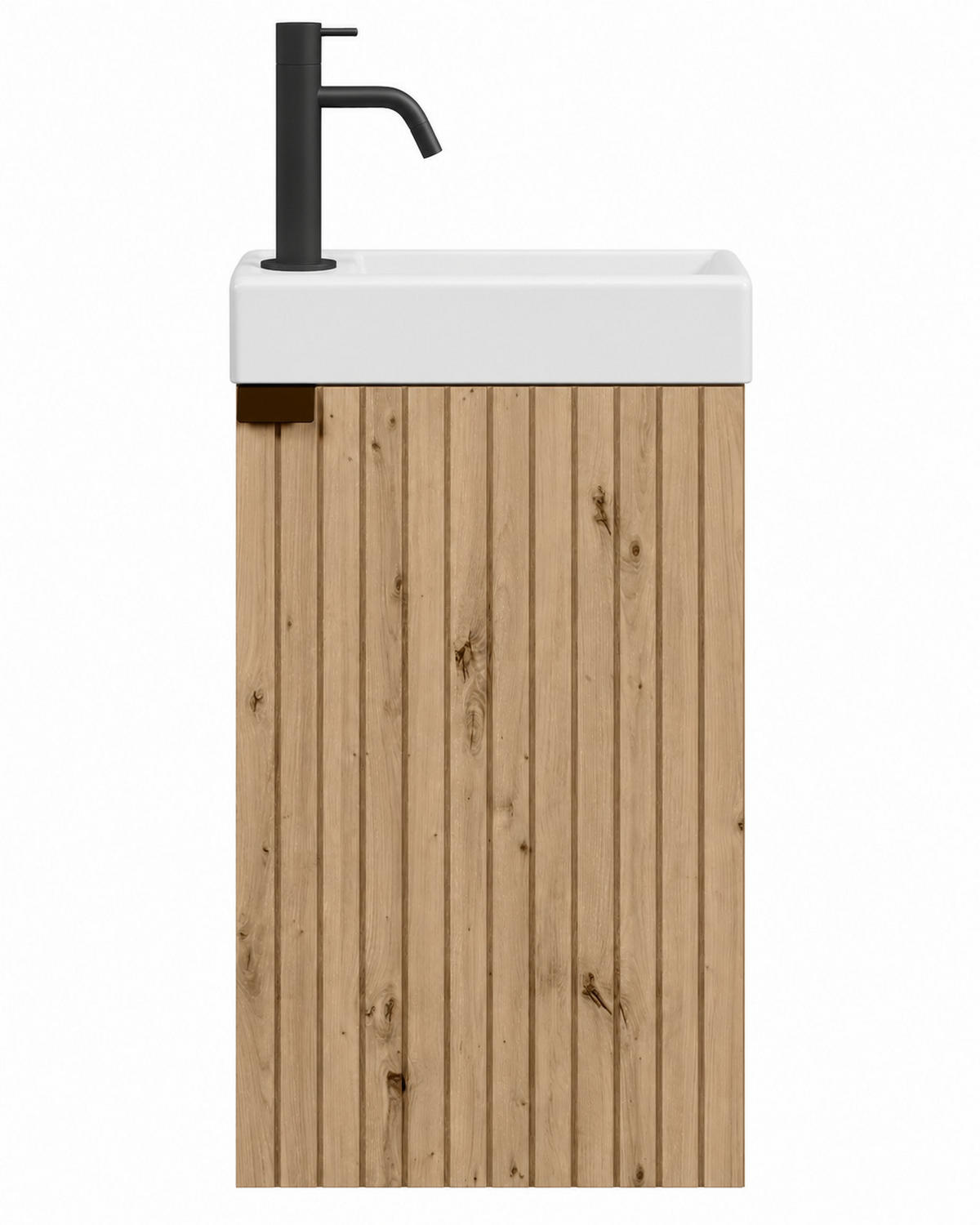 SET UMYVADLA SE SKŘÍŇKOU Bosco 2 díly dub - 40 x 22 x 68 cm - barva dubu, dřevo (40/68/22cm) - Badplaats