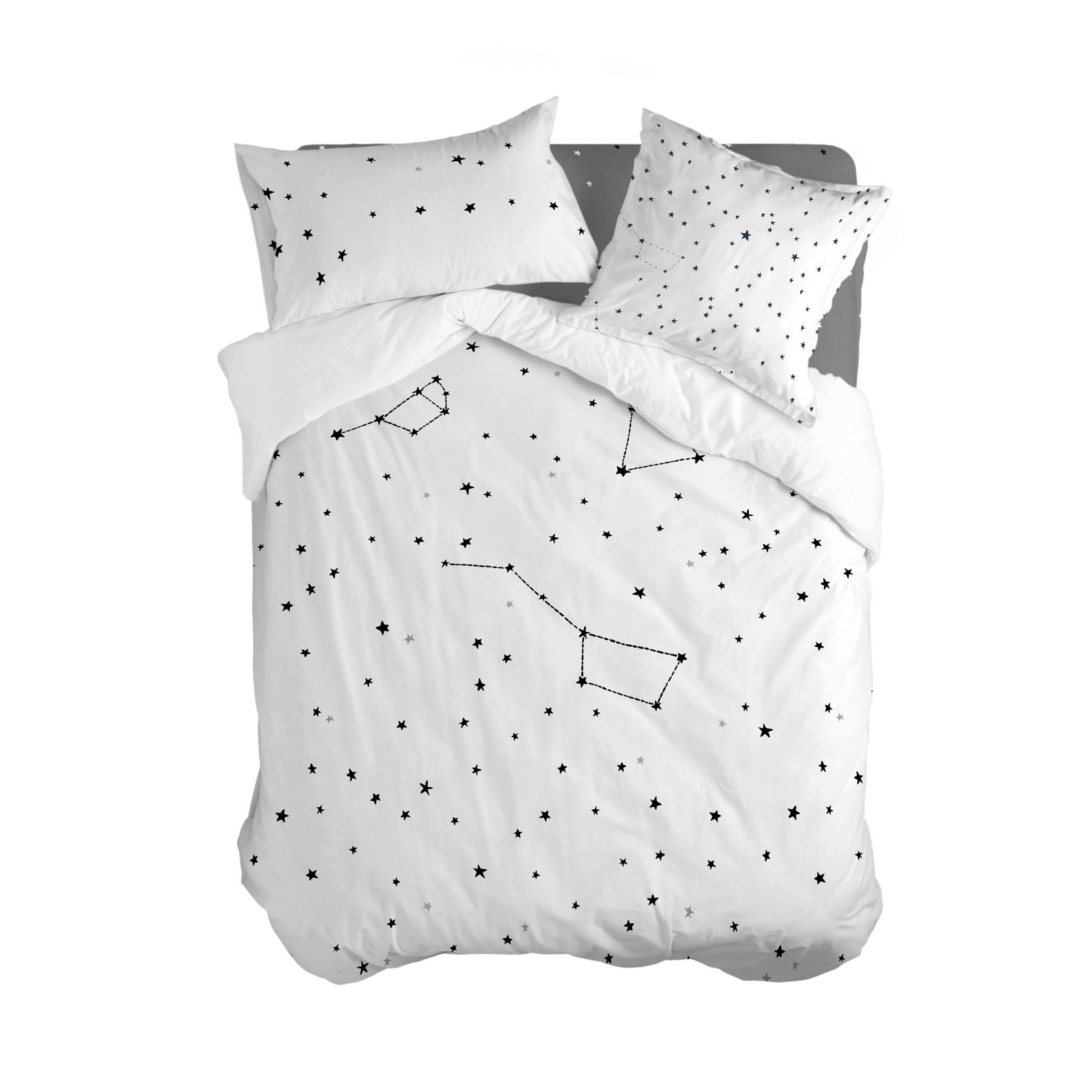 BETTBEZUG constellation 180x220 cm (komfortgrösse) mehrfarbig - Multicolor, Textil (180/220cm) - Happy Friday