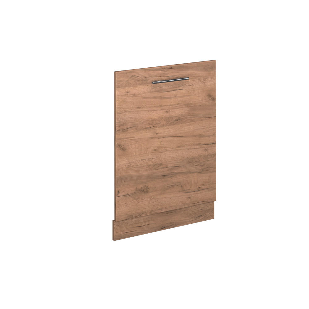 DISKMASKINENS FRONTPANEL Fame-Line Goldkraft ek 60 cm utan bänkskiva Honungsek, Honungsek 81.8/60/1.6 cm