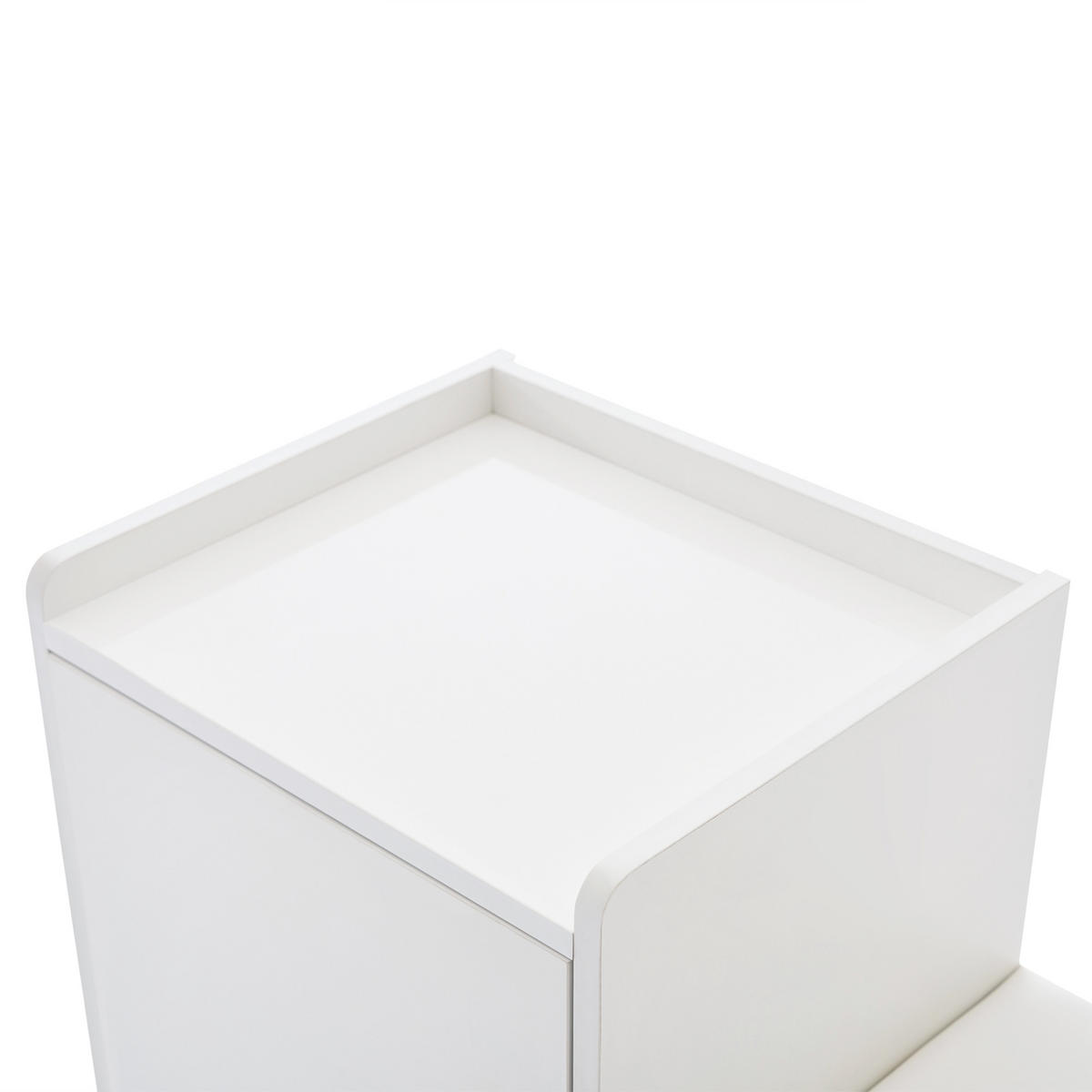 SCHUHSCHRANK aus Spanplatte 120x35x71.5cm in Weiß mit Sitzbank - Weiß, Holzwerkstoff (120/71.5/35cm) - Modfu