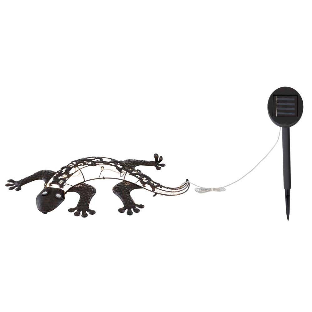 LED AUSSENLEUCHTE Gecko Bronzefarben - Bronzefarben, Metall (5/50/25cm) - Globo Lighting