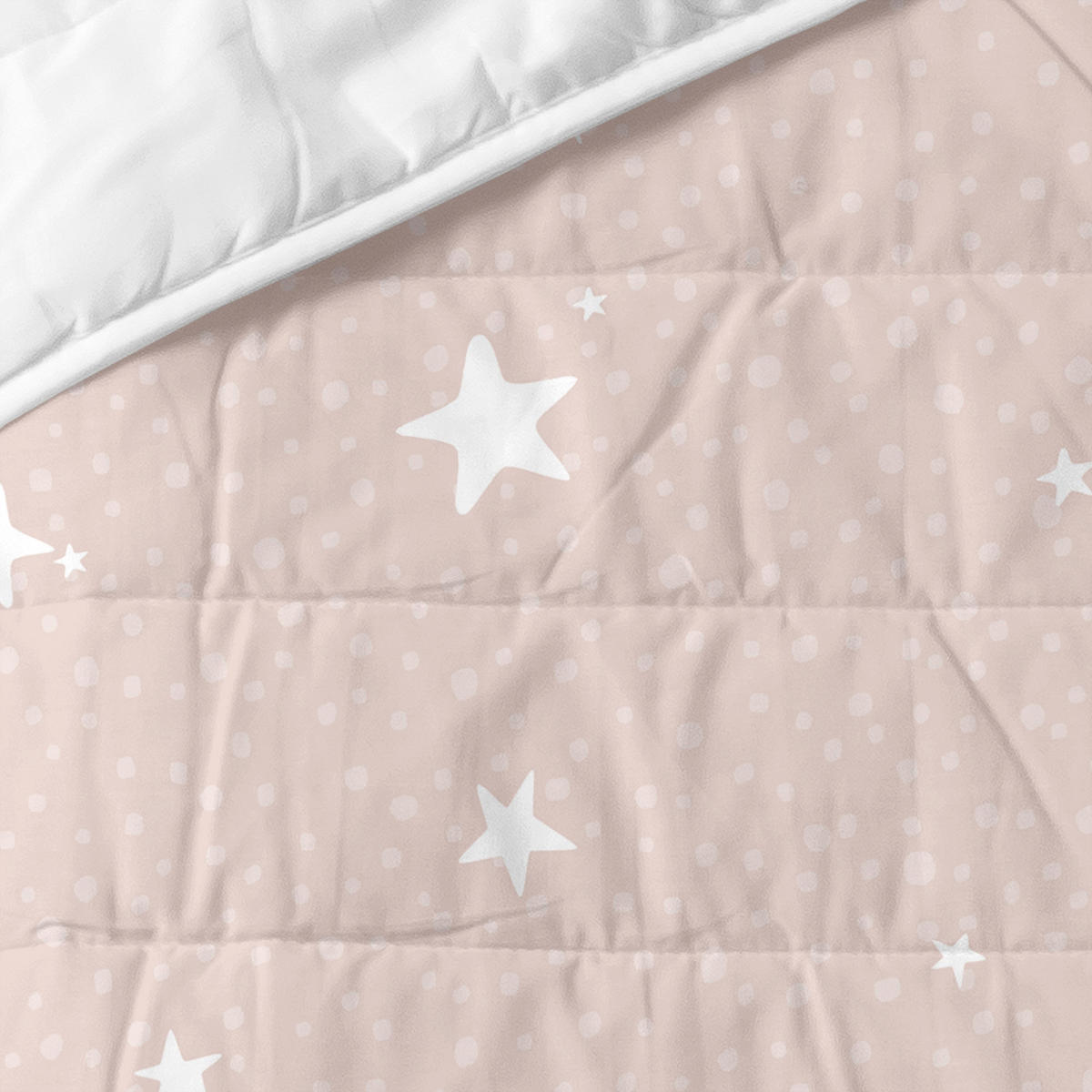 TAGESDECKE little star 100x130 cm (kinderbett) grau - Grau, Textil (100/130cm) - Happy Friday