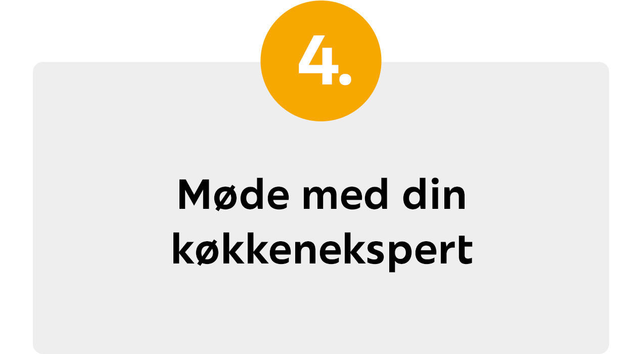 Møde med din køkkenekspert