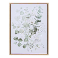 WANDBILD auf Leinwand im Rahmen Eucaly 30/2/40 cm - Beige, Holzwerkstoff (2/40cm) - Atmosphera Createur d´interieur