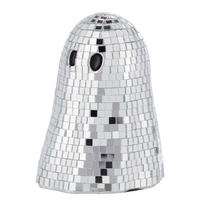 DEKO-GESPENST Disco - Silberfarben, Glas/Stein (8/10/8cm) - Butlers