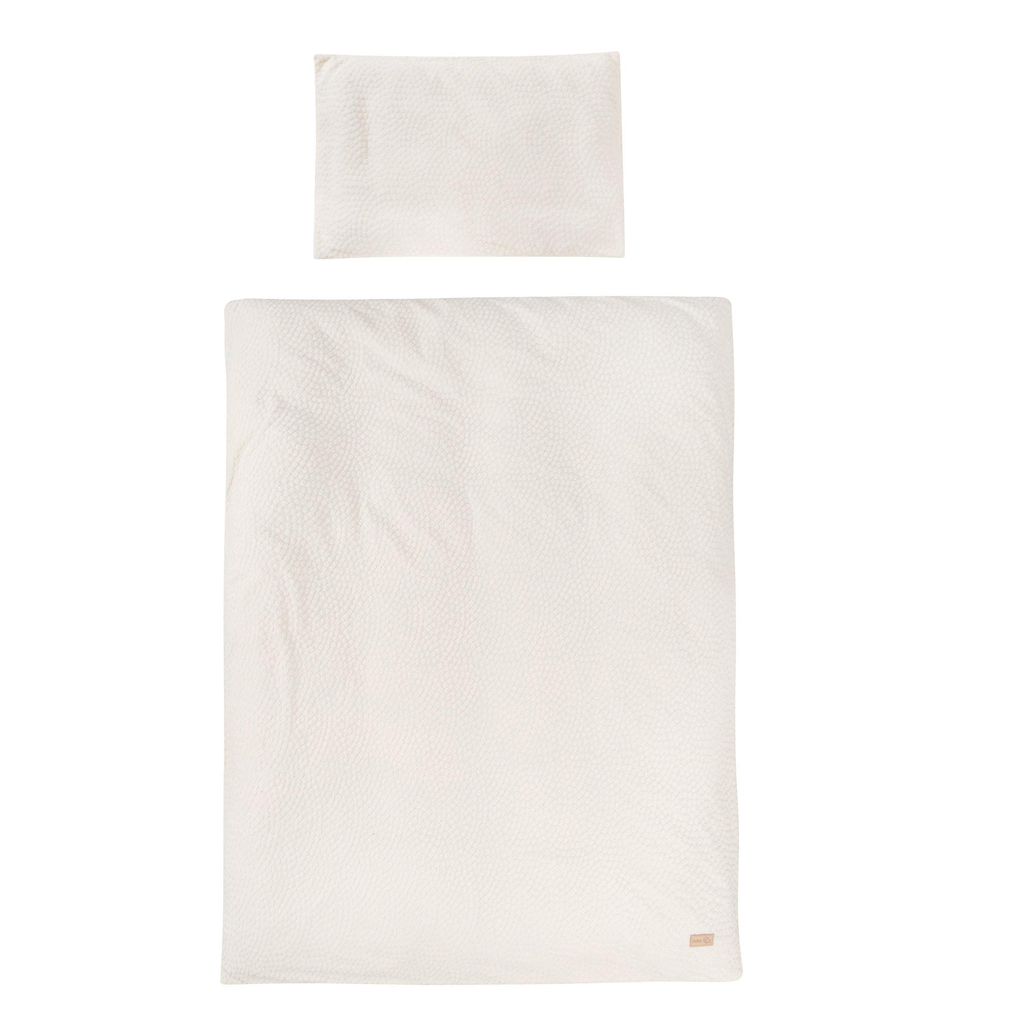 BABYBETTWÄSCHE 100x135 cm Seashells oyster - Weiß, Textil (100/135cm) - Roba