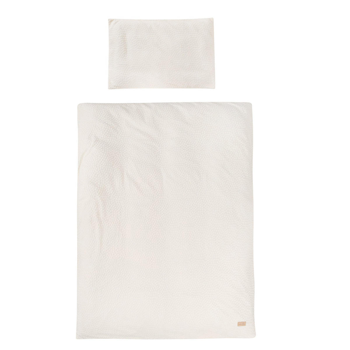 BABYBETTWÄSCHE 100x135 cm Seashells oyster - Weiß, Textil (100/135cm) - Roba