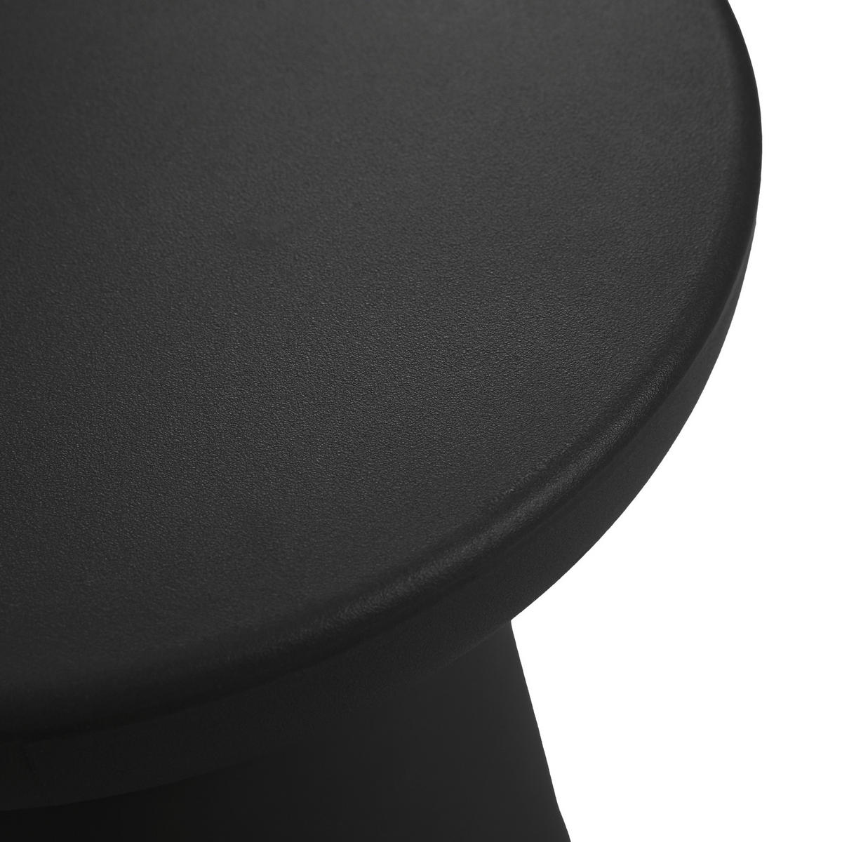 ODKLÁDACÍ STOLEK Posio - černá, plast (40/40/44cm) - [en.casa]