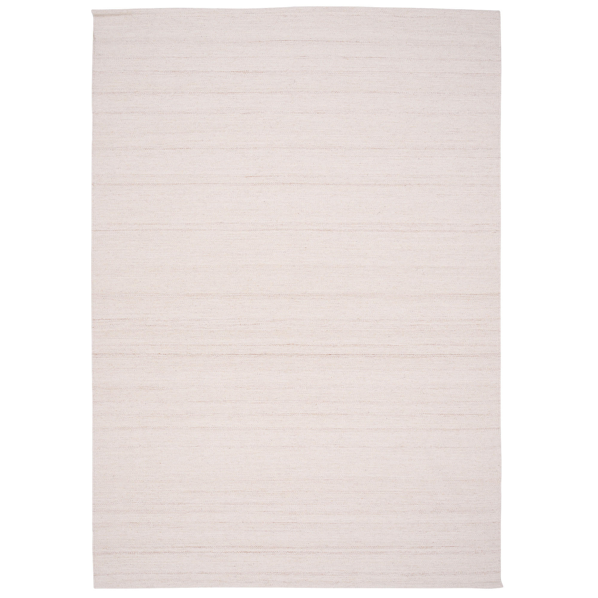 WOLLTEPPICH KELIM NATUR WOOLLY - Ecru, Textil (90/160cm) - Pergamon