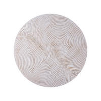 WANDPANEEL Wiktor Weiß 90/2.5/90cm - Weiß, Holz (2.5/90/90cm) - PTMD Collection