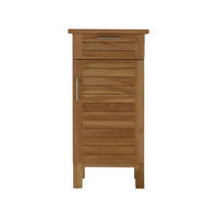 HOCHSCHRANK Soho Natur aus Teak - Naturfarben, Holz (45/90/36cm) - Tikamoon