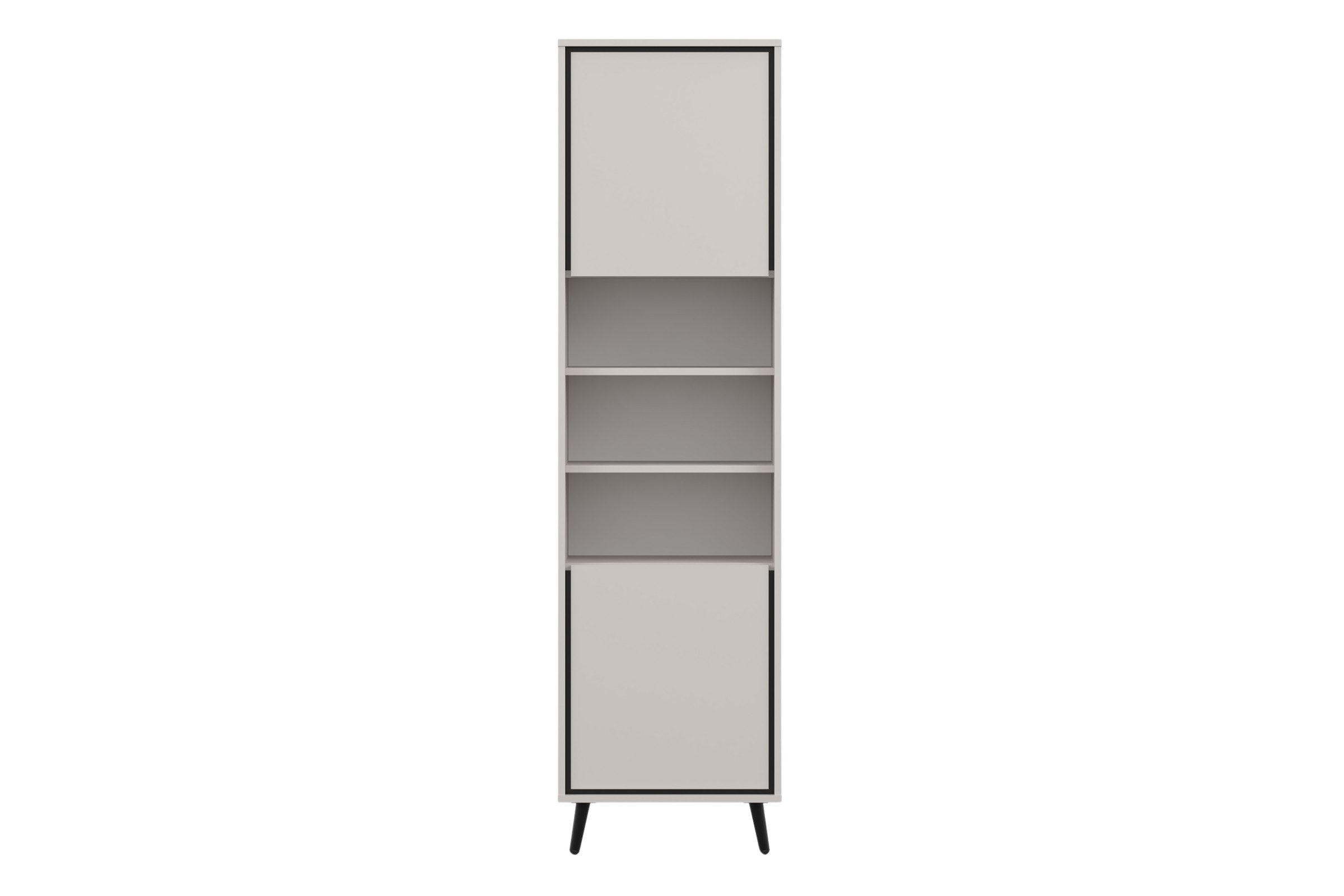 VITRINE FRESSO 50/185/40 cm in Kaschmir - Kaschmir, Holzwerkstoff (50/185/40cm) - Deine Möbel 24