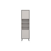 VITRINE FRESSO 50/185/40 cm in Kaschmir - Kaschmir, Holzwerkstoff (50/185/40cm) - Deine Möbel 24