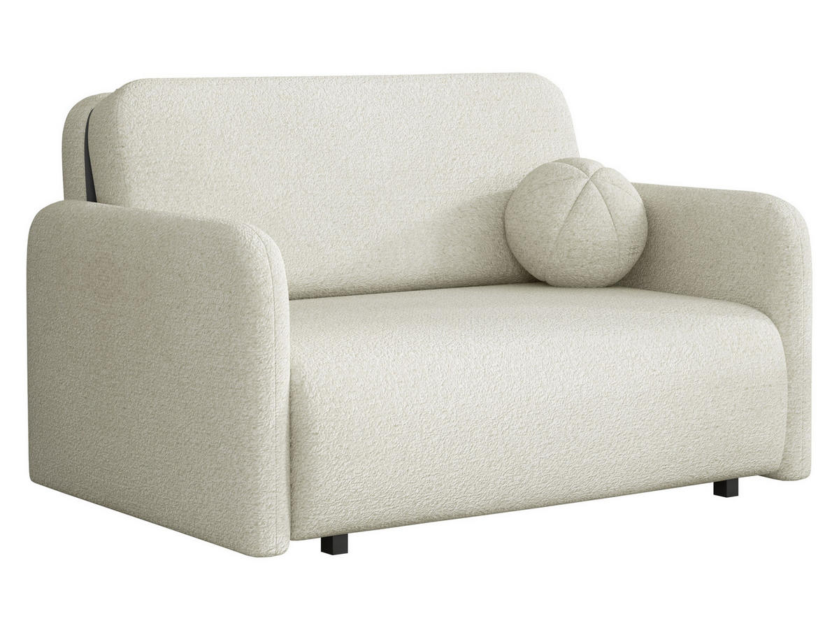 SCHLAFSOFA Viva Sun II - Schwarz/Naturfarben, Holz/Textil (130/85/103cm) - MIRJAN24