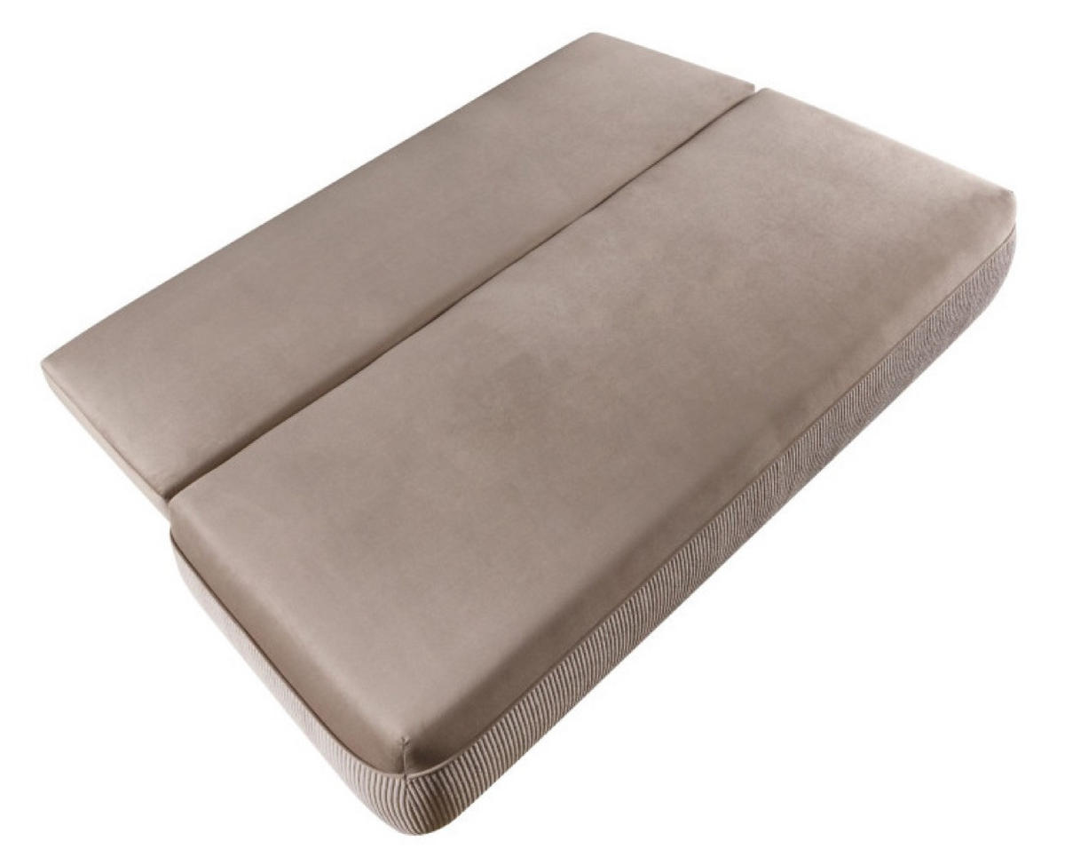 SOFA Beige Adi - Beige, Holzwerkstoff (211/88/211cm) - Sepro Meble