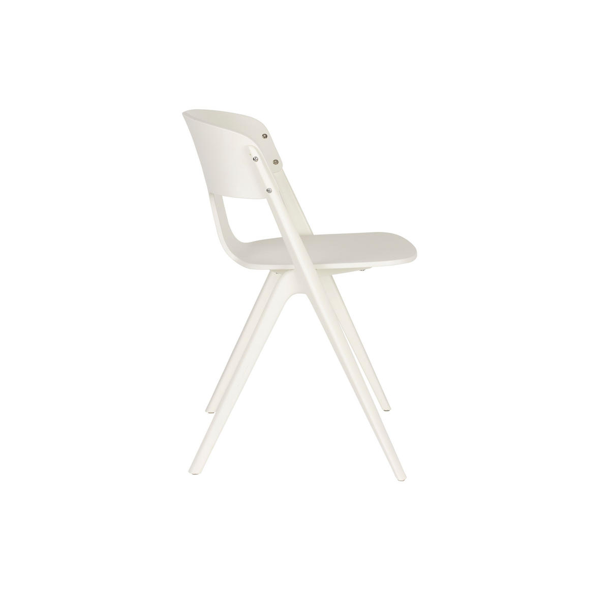 GARTENSTUHL Horizon Creme/ Weiß - 4 er Set - Beige, Kunststoff (57.5/75/52.5cm) - Zuiver