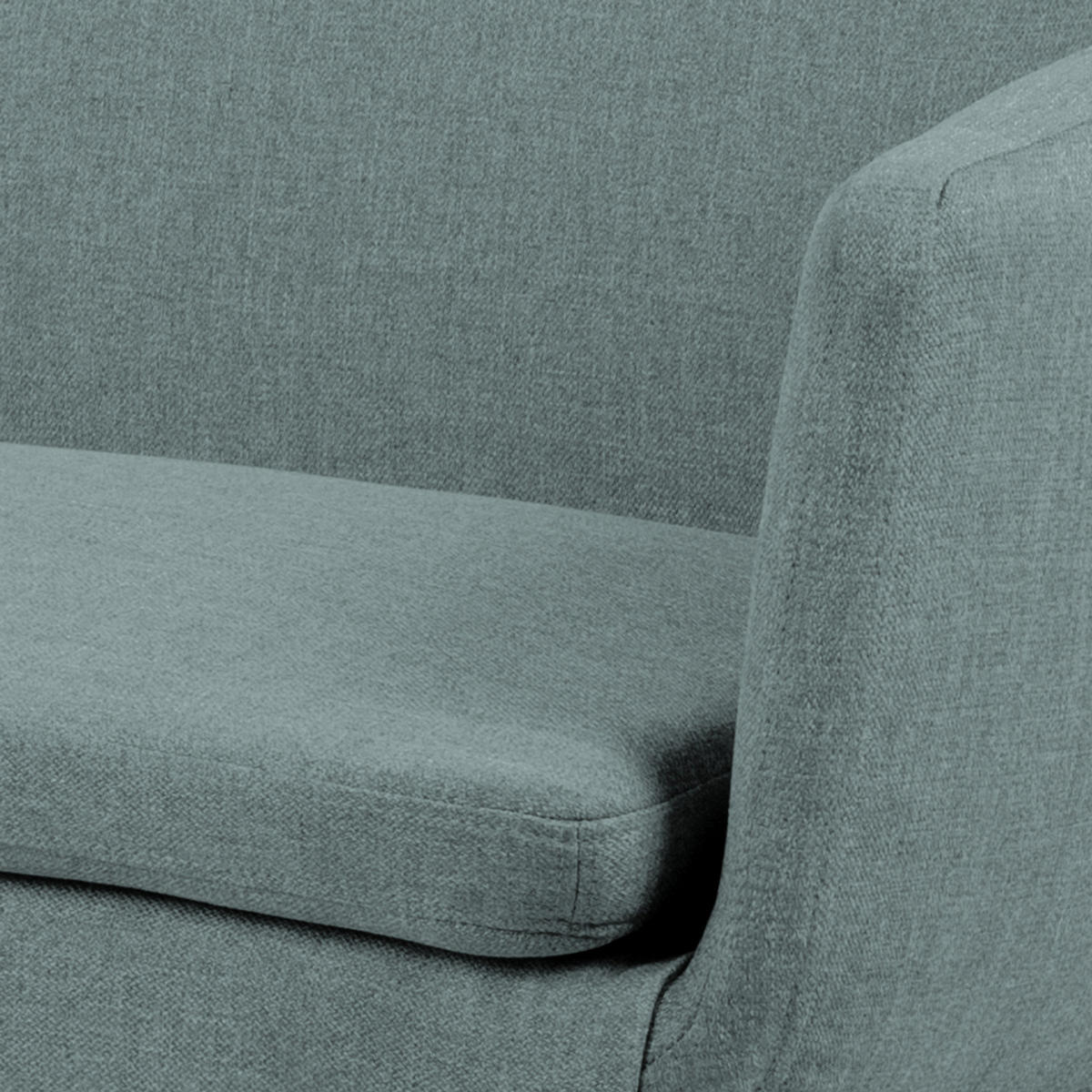 KÜCHENSOFA - Eichefarben/Mintgrün, Eichenholz/Holz (159/86/56cm) - home24