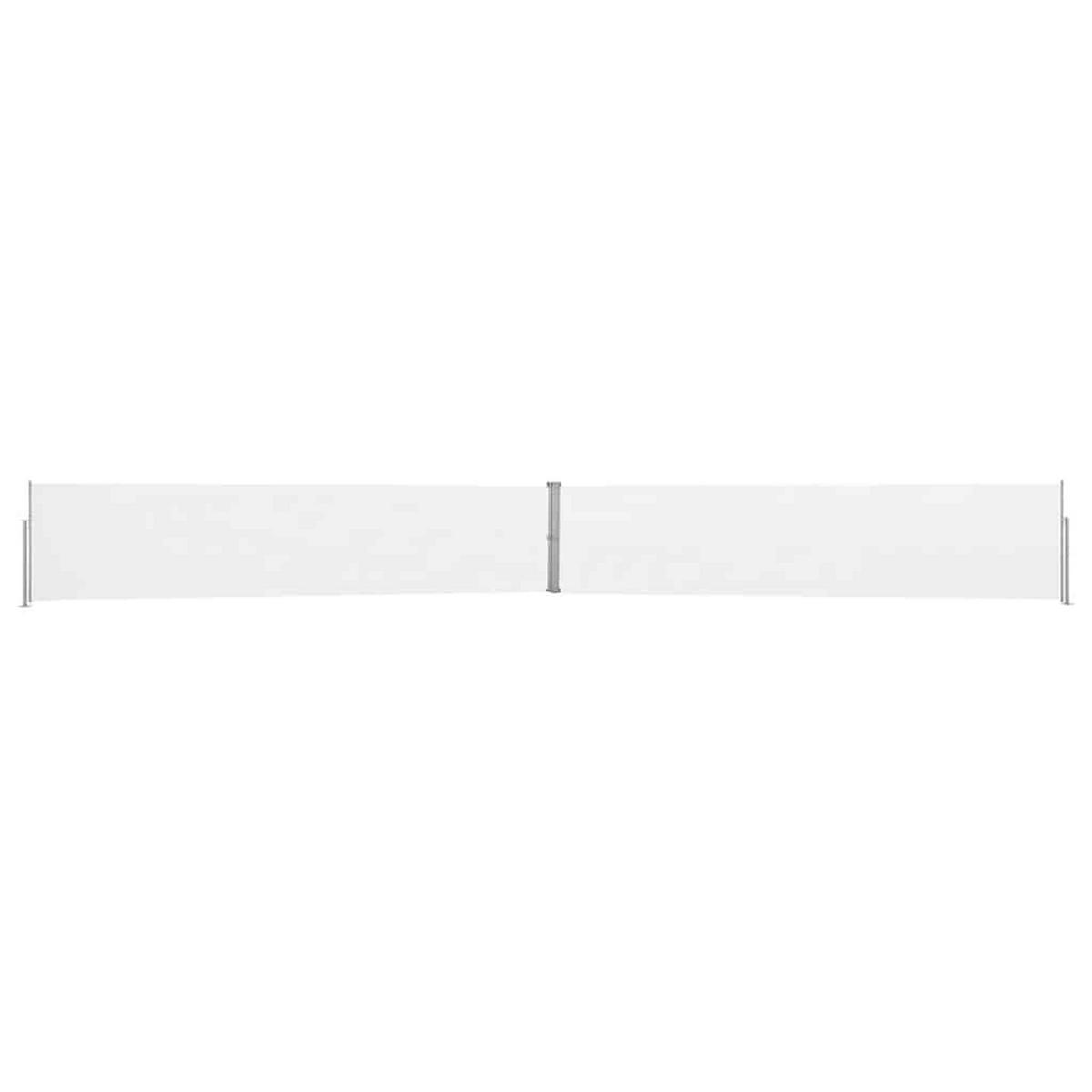 AUSZIEHBARE Seitenmarkise 140x1200 cm Creme - Creme, Textil (140/140/1200cm) - furnicato