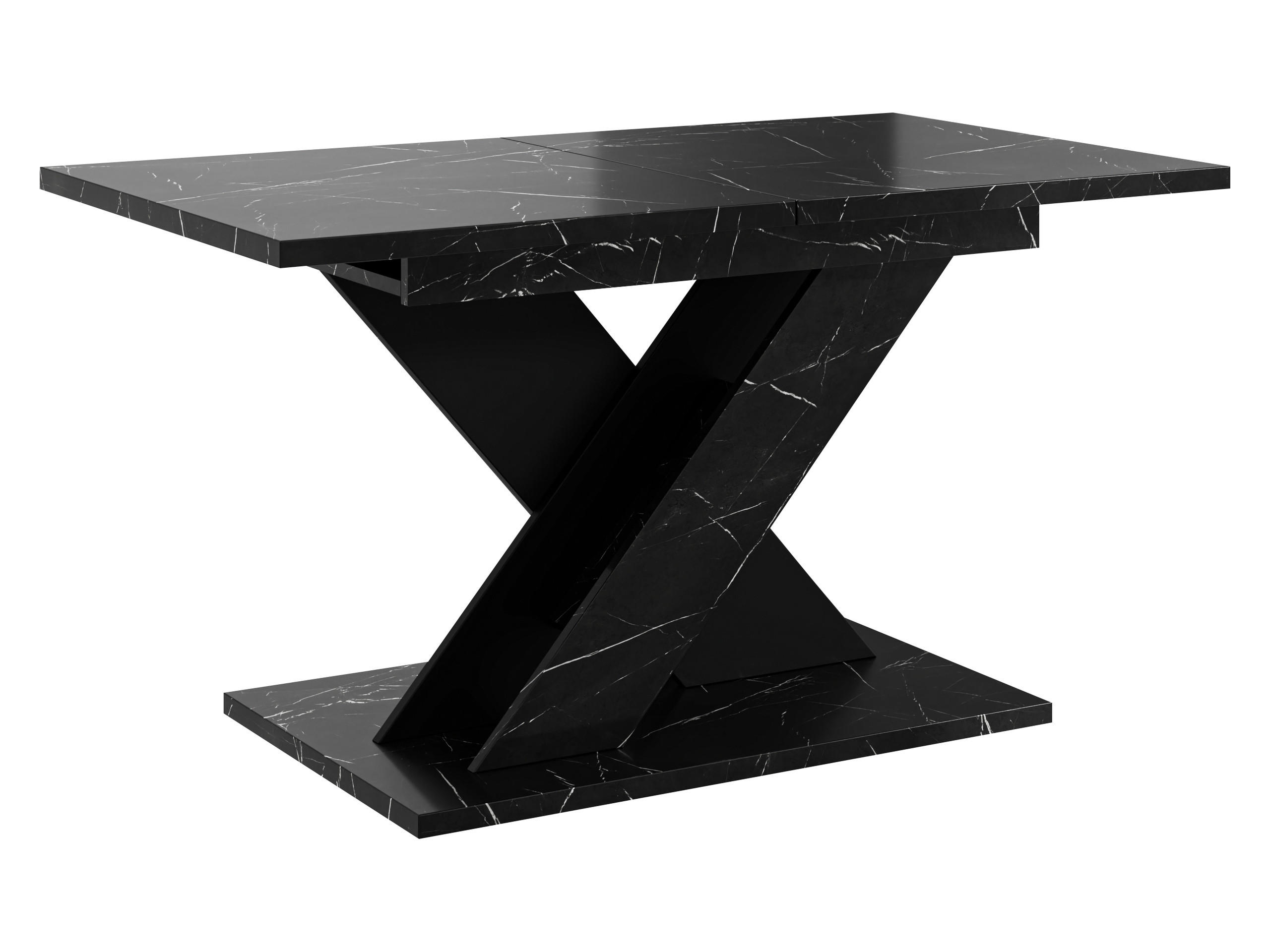 ESSTISCH Toxx 160 - Schwarz, Holzwerkstoff (120/80/75cm) - MIRJAN24