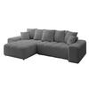 ECKSOFA Ottomane links/rechts ENIL-L 290x175x84 Grau Bouclé - Grau, Holzwerkstoff/Kunststoff (290/175cm) - ALTDECOR