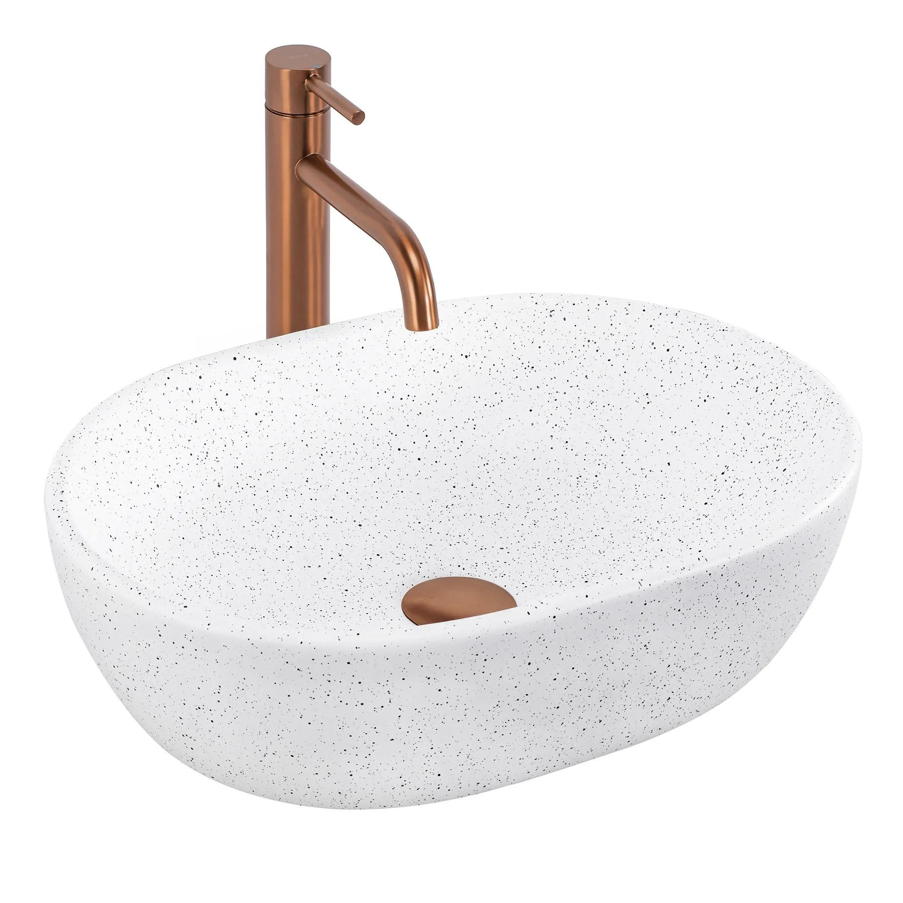REA Aufsatzwaschbecken Weiß 34.5x13.5x48 cm