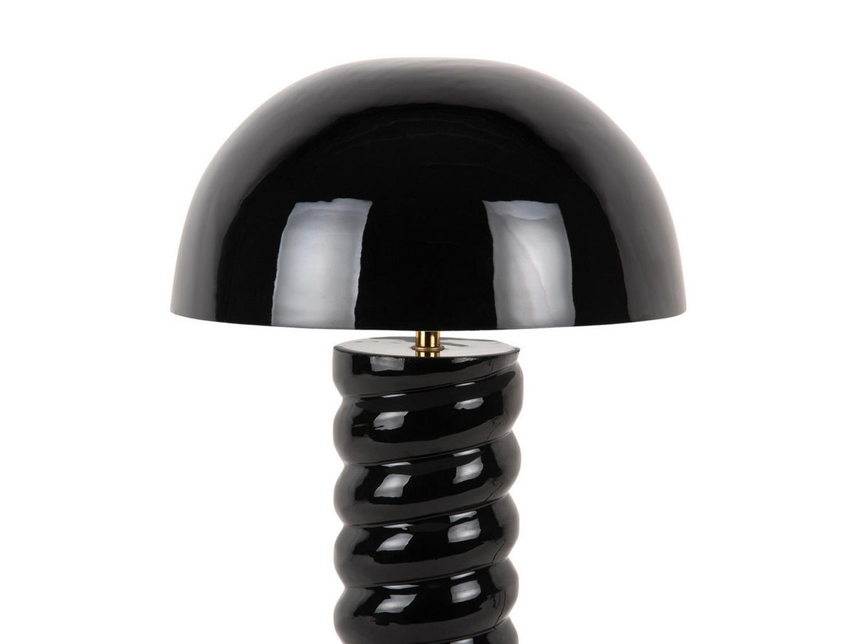 TISCHLAMPE Gracio 30/30/45 cm - Schwarz, Metall (30/30/45cm) - Leitmotiv