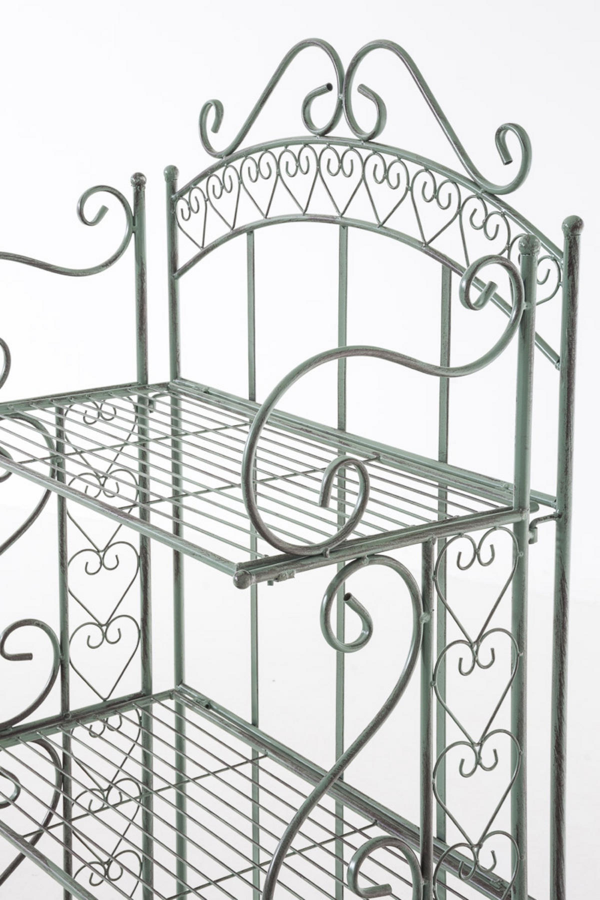 STANDREGAL Anton antik-grün - Grün, Metall (61/153/33cm) - TPFGarden