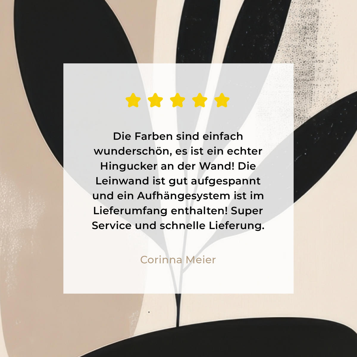 LEINWANDBILD Pflanze - Beige - Japanisch 40x30 cm - Schwarz, Textil (40/30cm) - MuchoWow