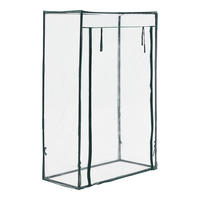 GEWÄCHSHAUS Terzigno - Transparent, Kunststoff (100/150/50cm) - [en.casa]