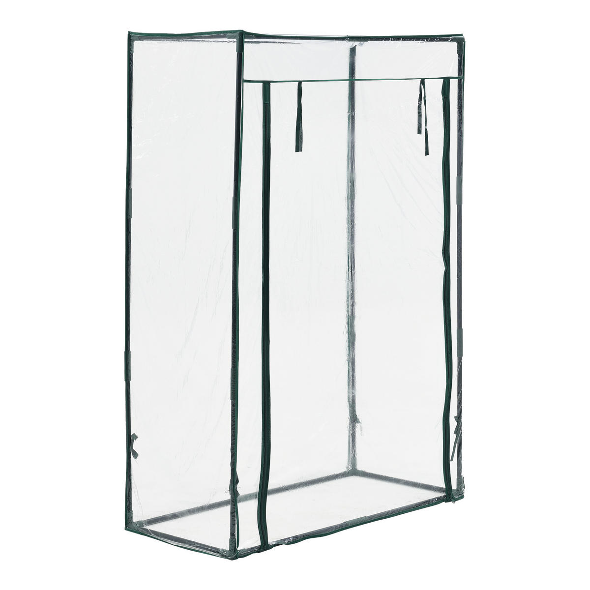 GEWÄCHSHAUS Terzigno - Transparent, Kunststoff (100/150/50cm) - [en.casa]