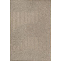 FLACHWEBTEPPICH Geometrisch BORNO Polypropylen Beige 240 x 340 cm - Beige, Textil (240/340cm) - KADIMA DESIGN
