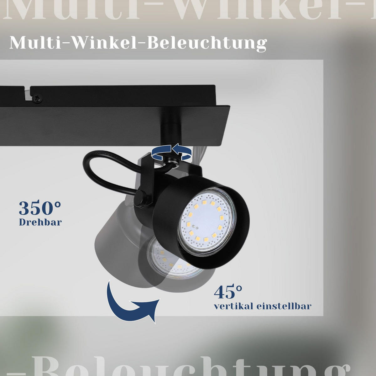 DECKENLEUCHTE Festtagsglanz 43/7/10.5cm - Schwarz, Metall (43/7/10.5cm) - Nettlife