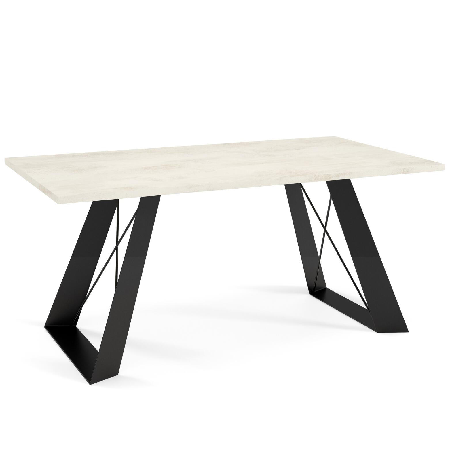 Furnlux Couchtisch Weiß 60x50x120 cm