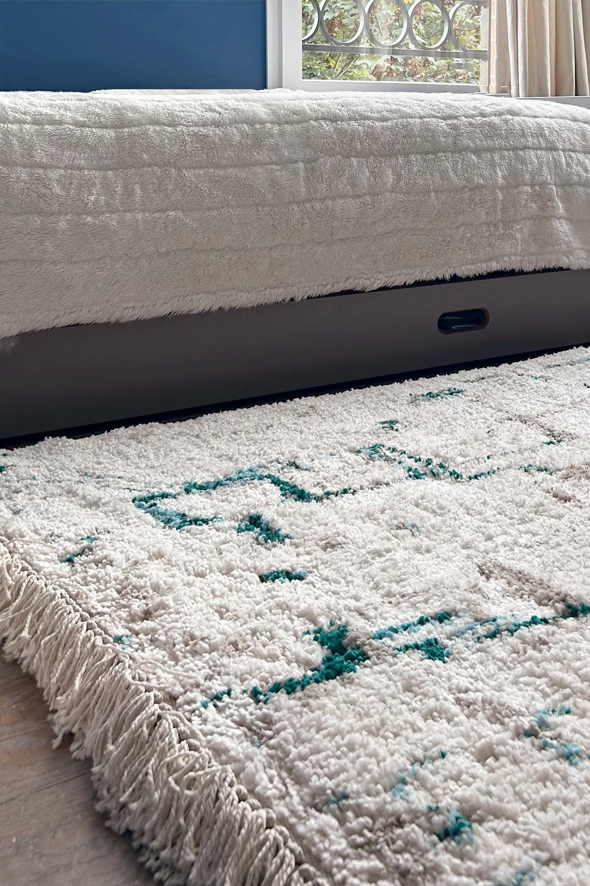 TEPPICH mit Grafik und Designmotiv blau - Blau, Textil (120/170cm) - AFK Living