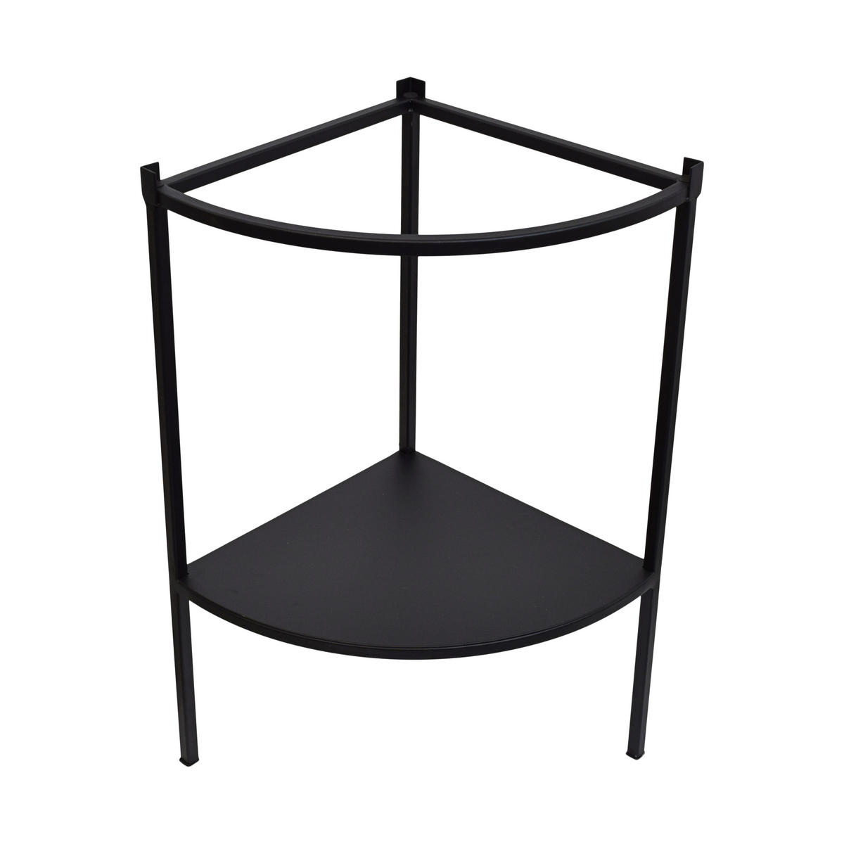 STEHENDER PFLANZKÜBEL Flora Schwarz - Schwarz, Metall (30/75/30cm) - LOFT42