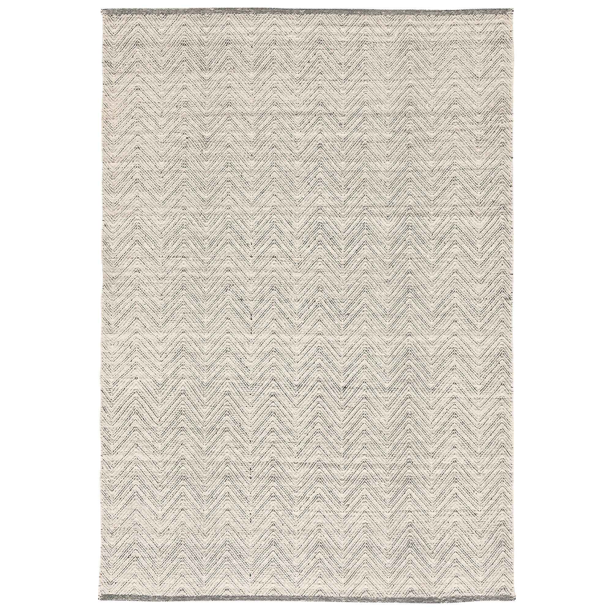 NATUR TEPPICH KELIM WOLLE LARA MELIERT - Grau, Textil (90/160cm) - Pergamon