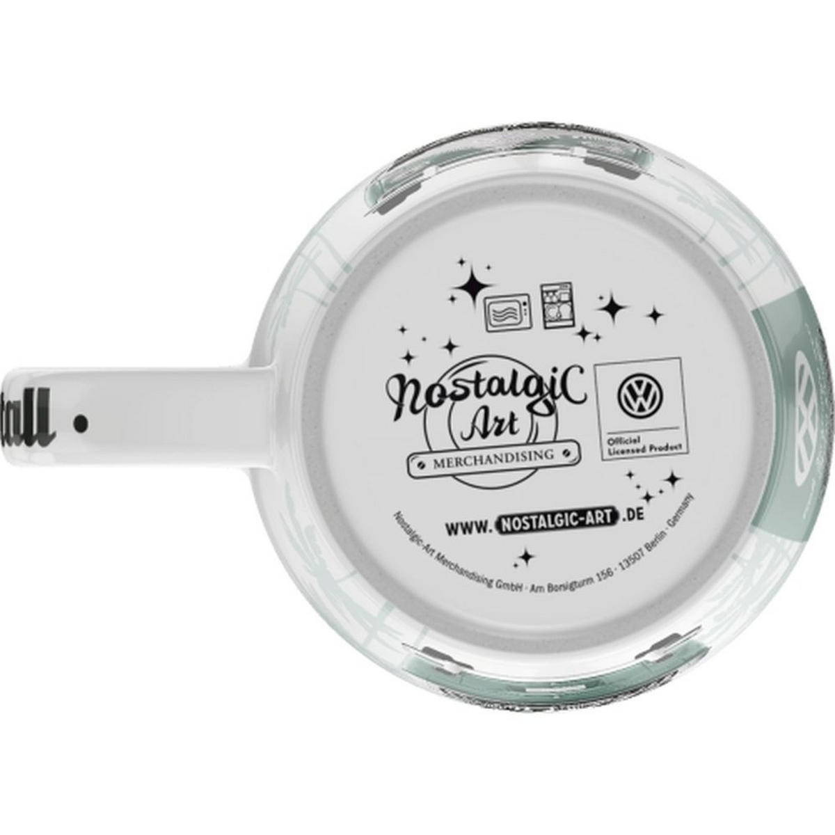 KAFFEETASSE 330 ml Volkswagen VW Bulli Good Things - Multicolor, Keramik (0.33L) - Nostalgic-Art