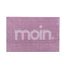 OUTDOOR FUßMATTE "Gabi" mit Spruch "Moin" Pink 50 x 75 cm - Pink/Rosa, Kunststoff/Textil (50/75cm) - MAD ABOUT MATS