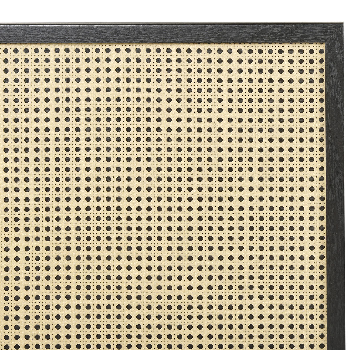BETT 140/200cm Schwarz Monpazier - Schwarz, Naturmaterialien (140/200cm) - Beliani
