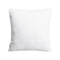 KOPFKISSENBEZUG Fari weiß 45/45 cm - Weiß, Textil (45/45cm) - Homla