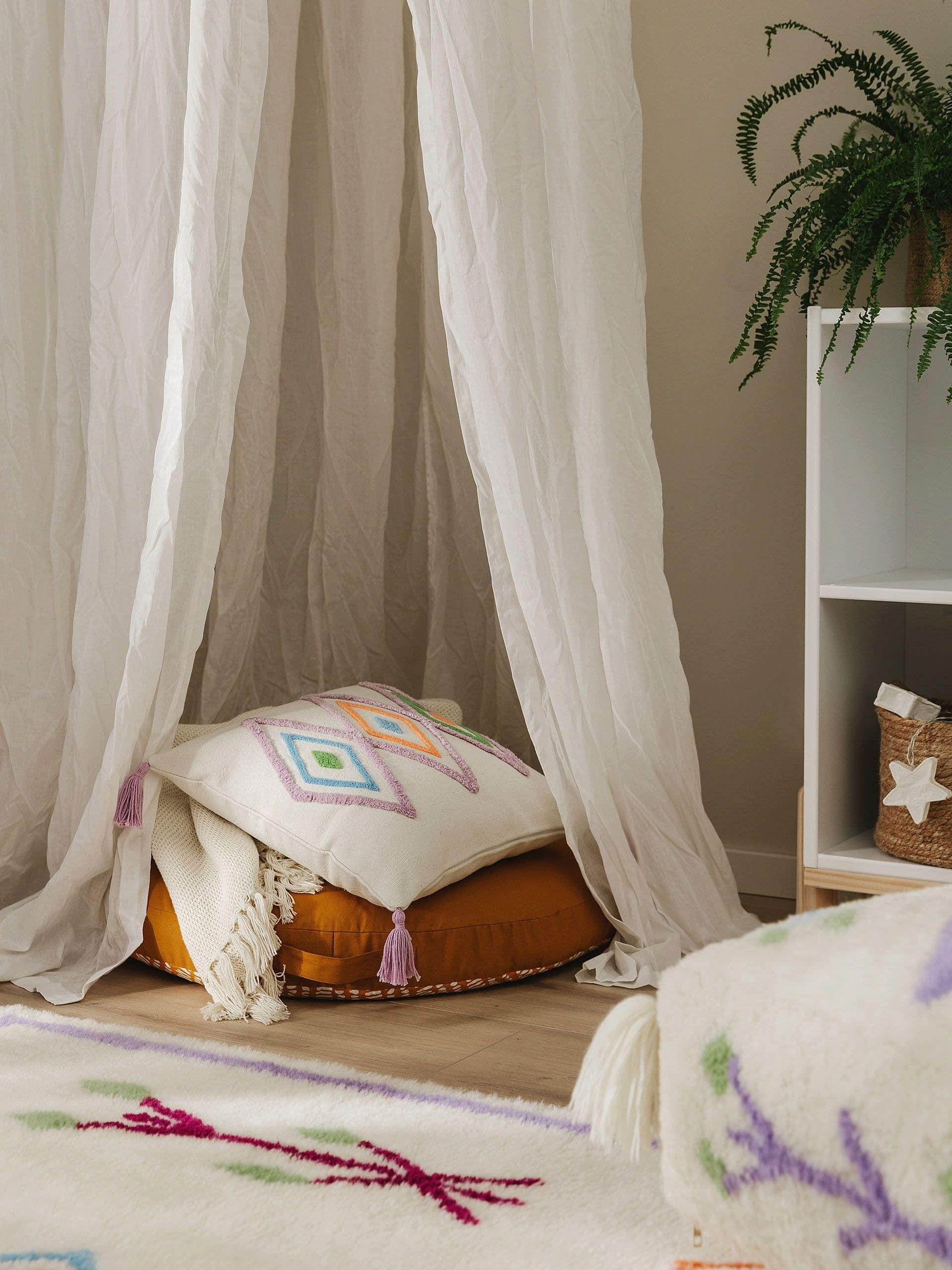 KISSENBEZUG Malika Multicolor 40x40 cm - Multicolor, Textil (40/40cm) - Lytte