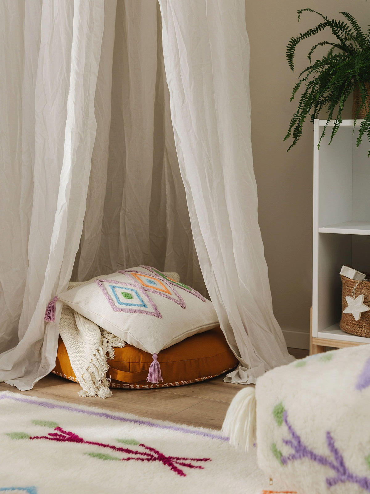KISSENBEZUG Malika Multicolor 40x40 cm - Multicolor, Textil (40/40cm) - Lytte