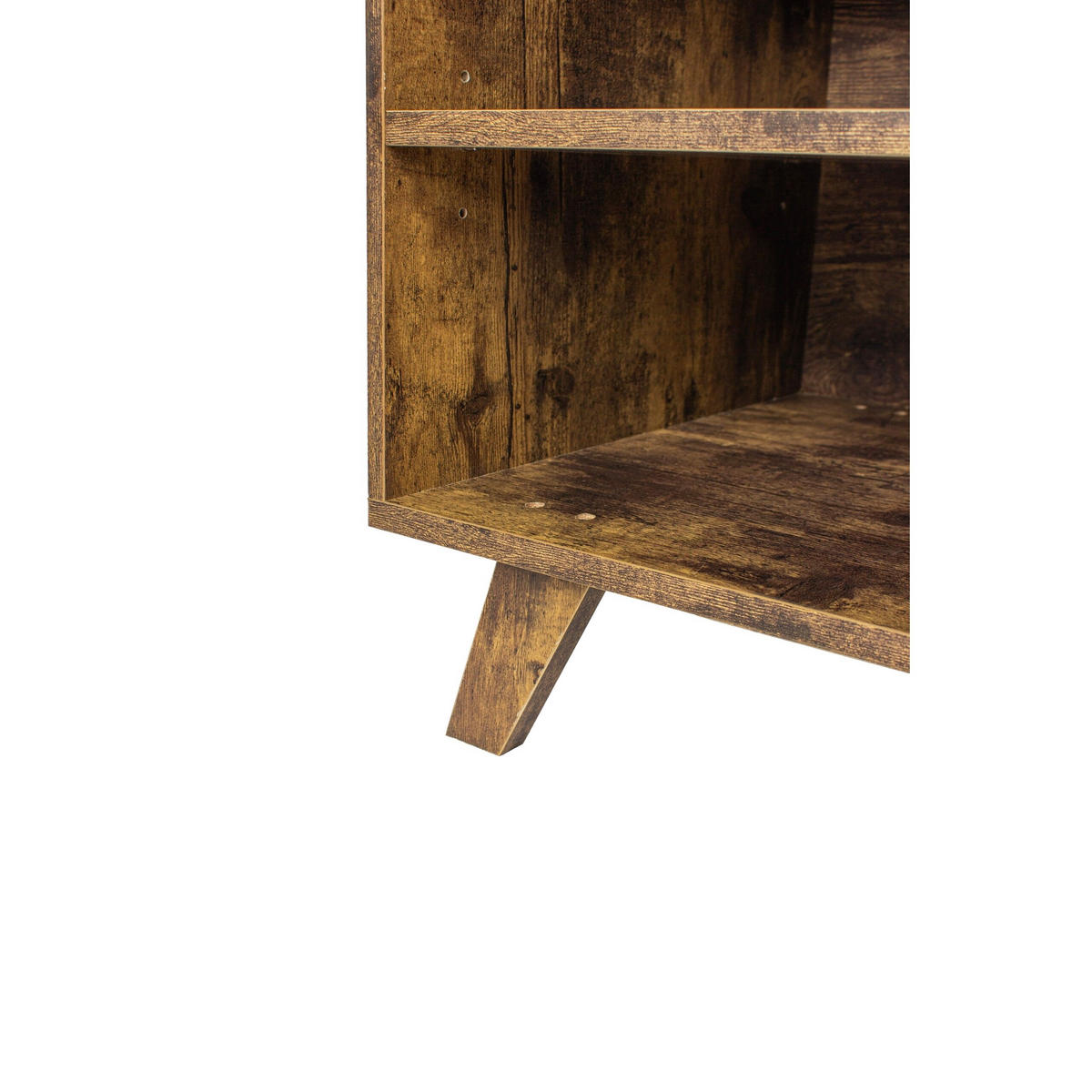 TV-LOWBOARD - Braun, Holzwerkstoff (140/50/40cm) - Relaxdays