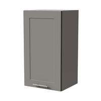 HÄNGESCHRANK Oslo W2/40 Grau / Dust Grey Matt 40 / 32,5 / 72cm - Grau, Holz/Holzwerkstoff (40/72/32.5cm) - Feldmann-Wohnen