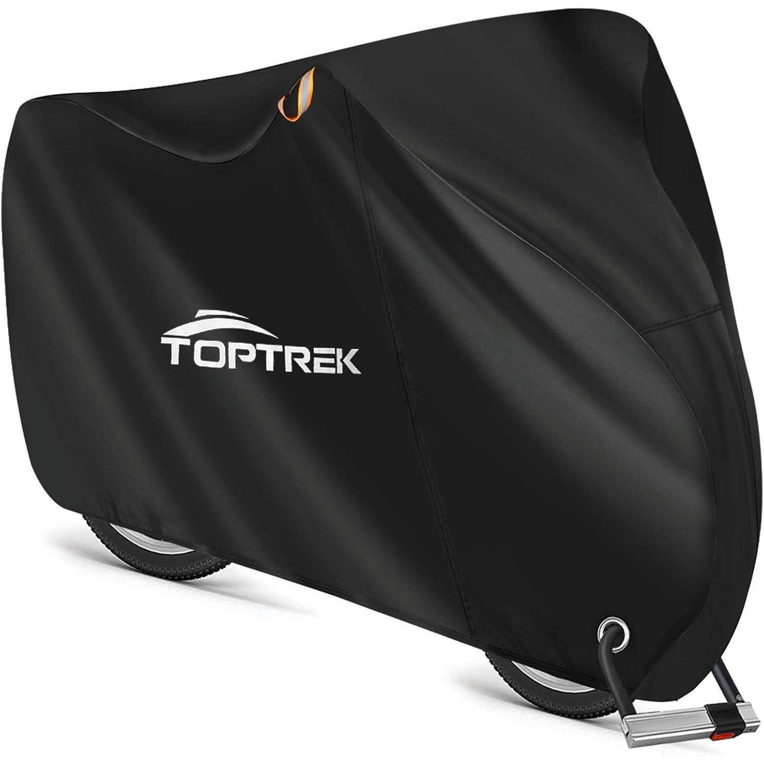 FAHRRADABDECKUNG 210D Oxford-Gewebe Wasserdicht 200 x 110 x 70 cm - Schwarz, Textil (70/200/110cm)