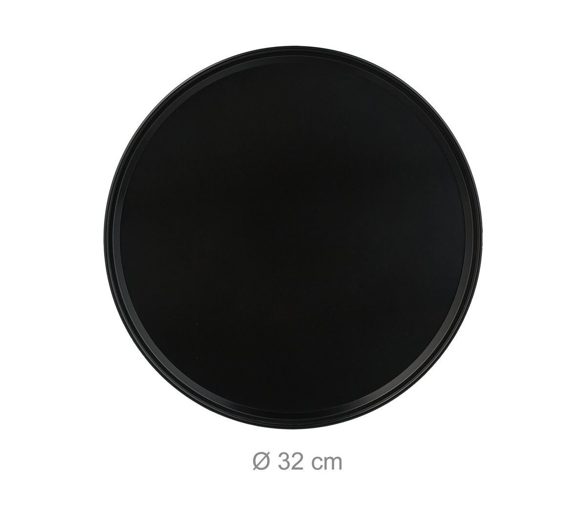 4XPIZZABLECH - Anthrazit, Metall (33/20.5/33cm) - Relaxdays