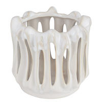 WINDLICHT Hazy Shades - Creme, Keramik (10/9/10cm) - Butlers