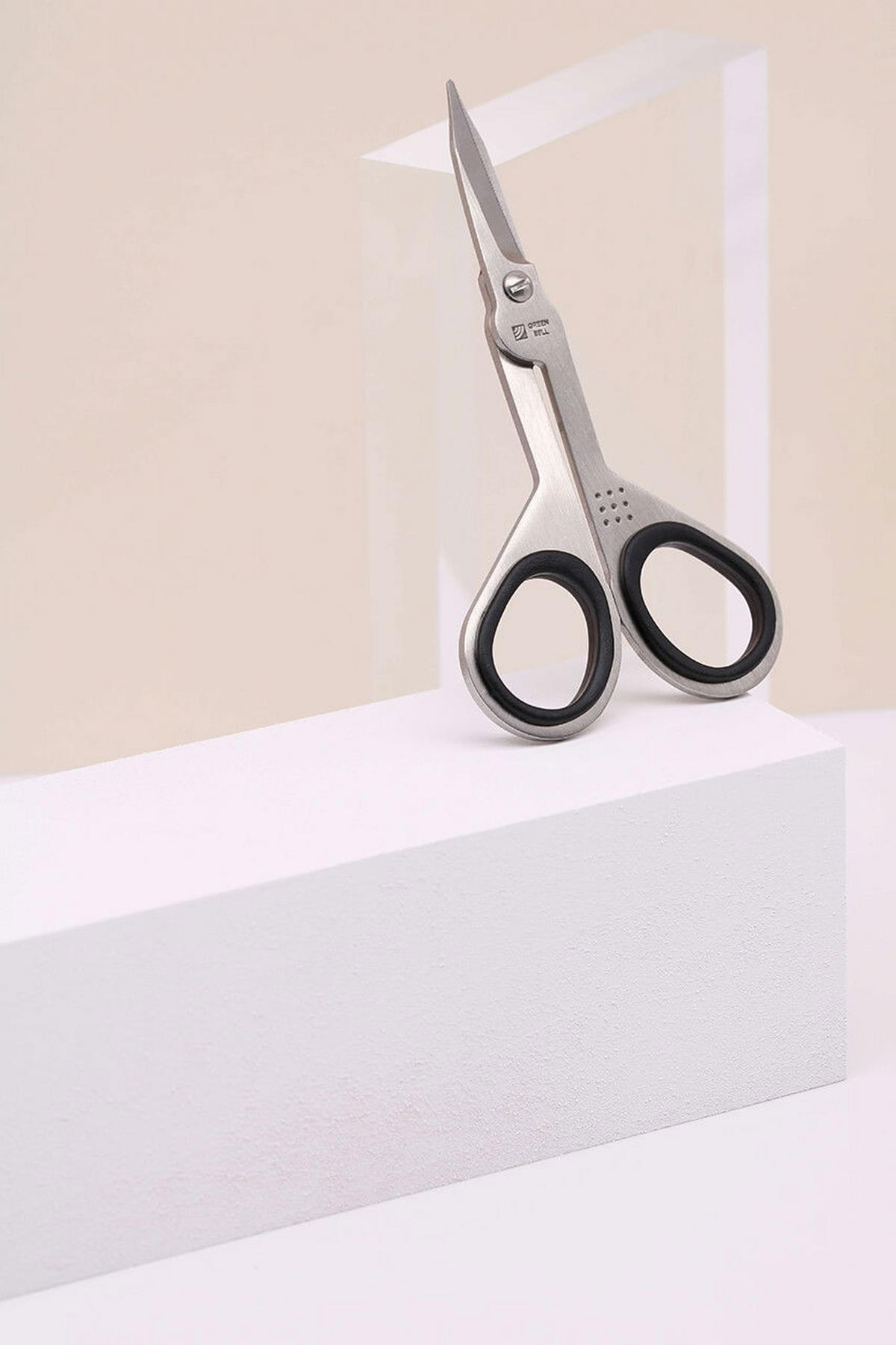 NAGELSCHERE EDELSTAHL SS-200, 9.5 cm - Silberfarben/Schwarz, Metall (5.2/1/9.5cm) - Seki EDGE