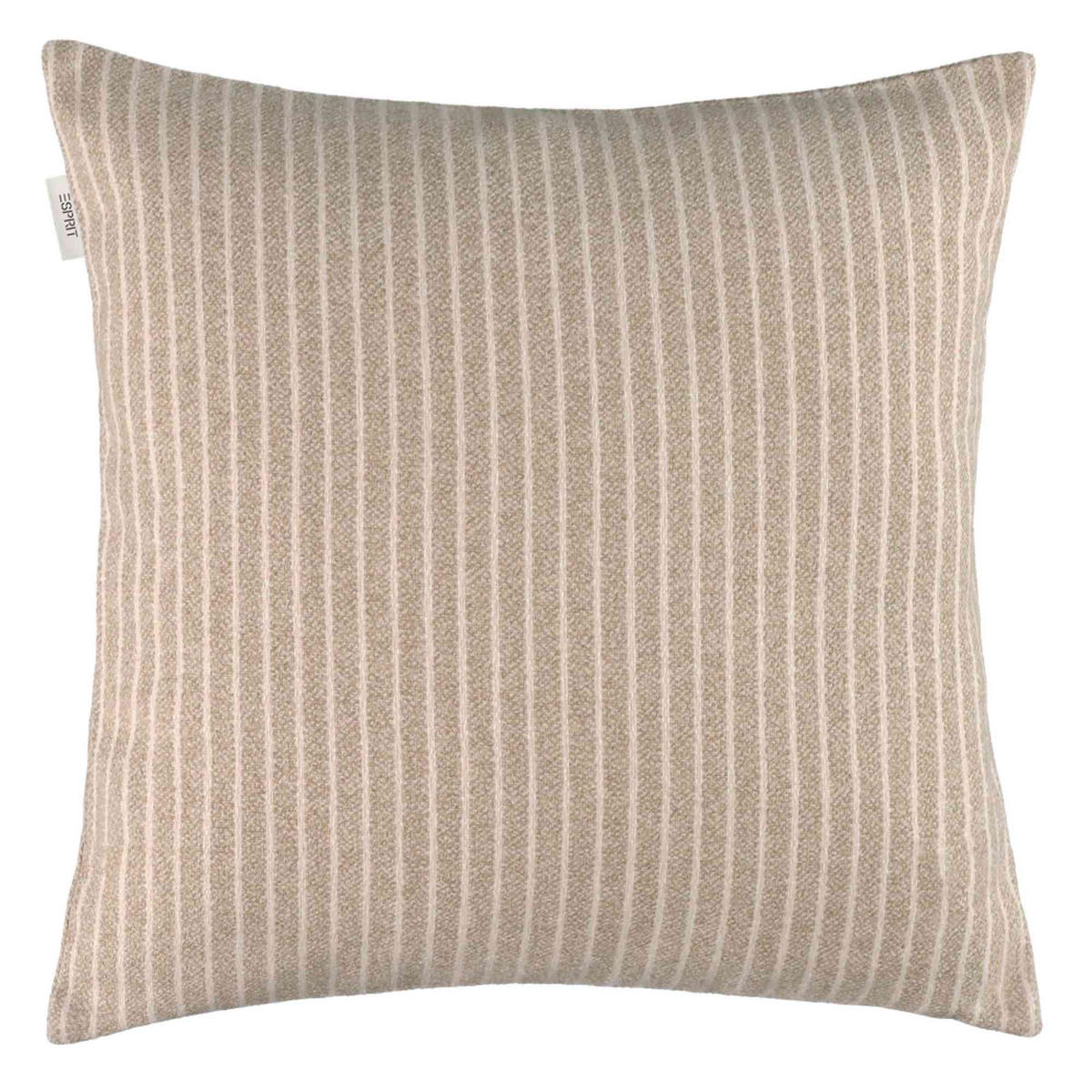 ZIERKISSENHÜLLE DEKOKISSENHÜLLE FUN STRIPE 2er Set - Beige, Textil (38/38cm) - Esprit