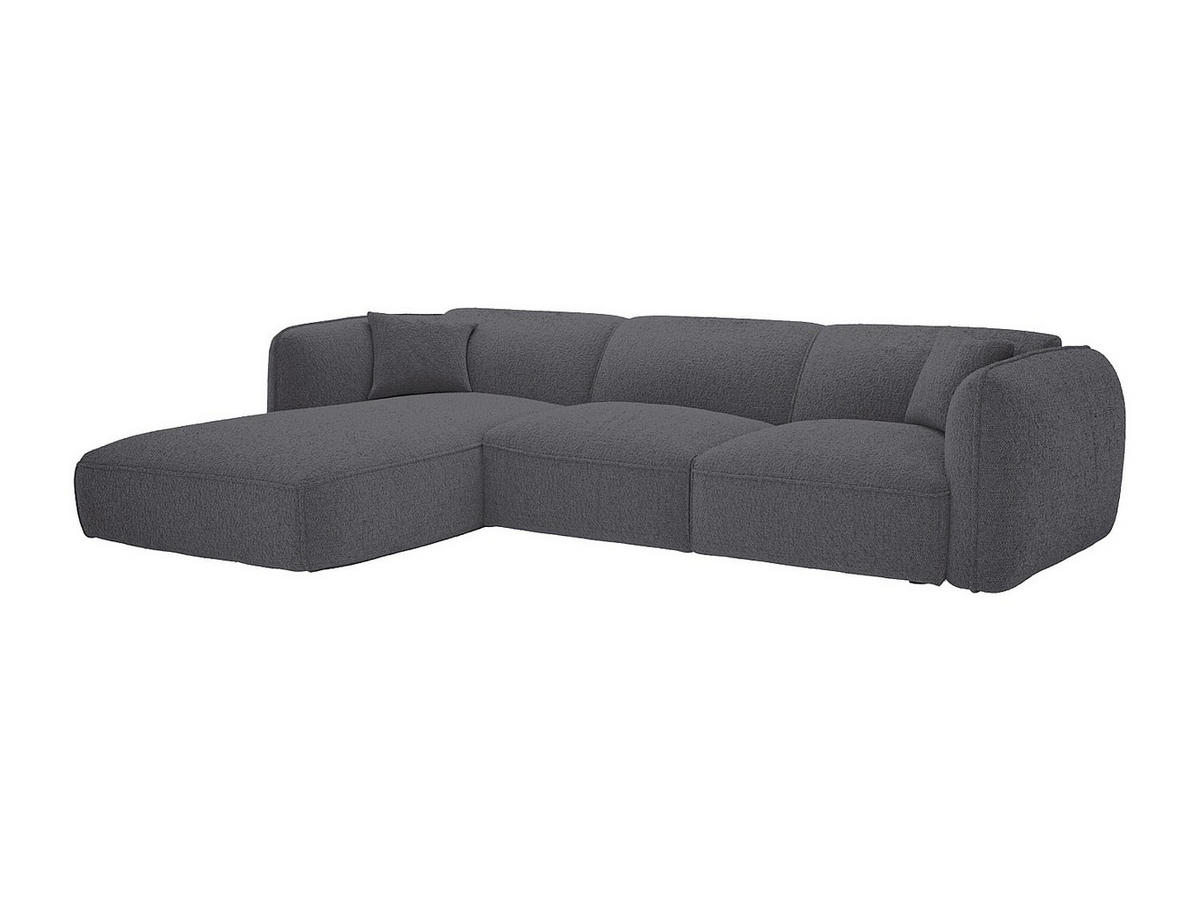 SOFA - 5 Personen - stoff - anthrazitgrau Camilio - Anthrazit, Textil (272/74/165cm) - Vente-Unique